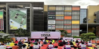 DLF Mall of India’s “Active Noida” celebrates International Day of Yoga