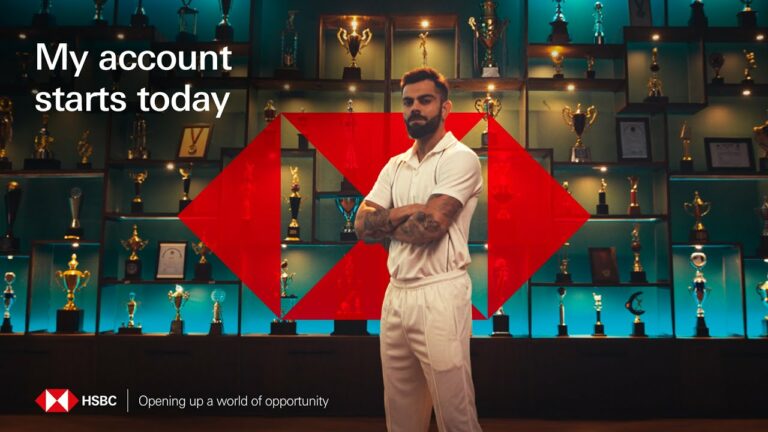 HSBC India unveils new campaign “My Account Starts Today” featuring ace cricketer Virat Kohli