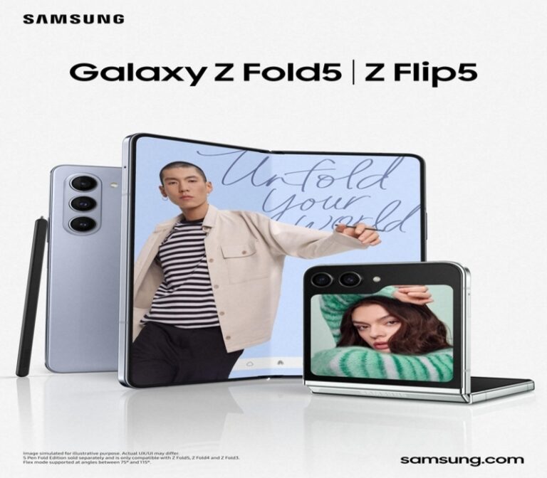 Galaxy Z Flip5 and Galaxy Z Fold5