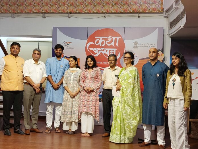 Jury members, winners and Organizers at Katha Utsav held in Delhi