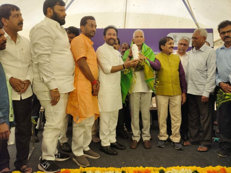 Union Minister Kishan Reddy Commends Coromandel's Exceptional Support