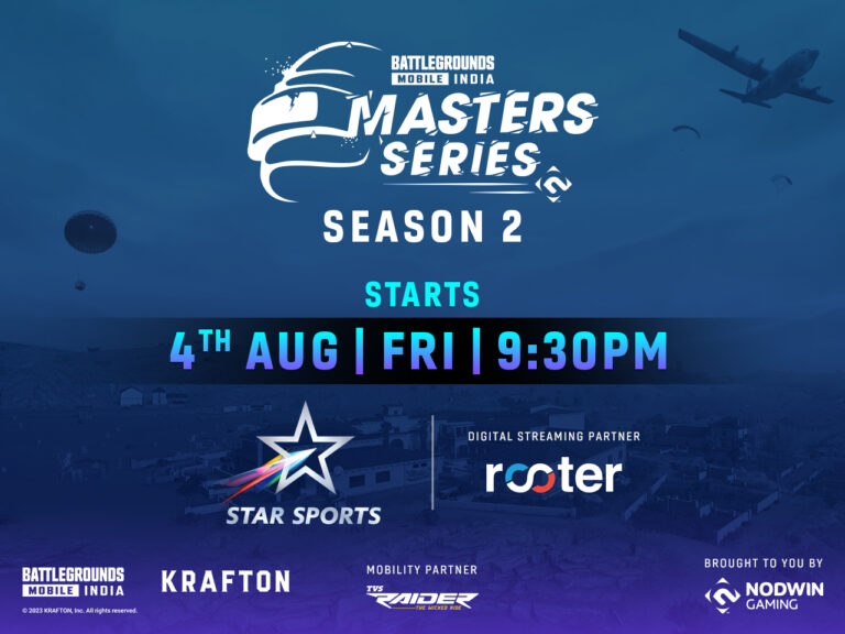 NODWIN gaming and Star Sports announce BGMS Season 2