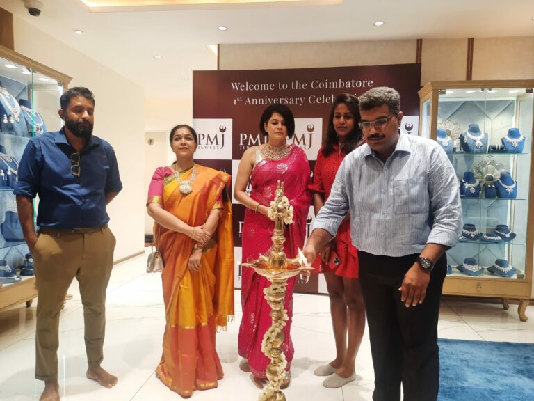PMJ Jewels Coimbatore celebrates its 1st Anniversary