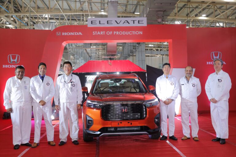 Start of production - Honda Elevate