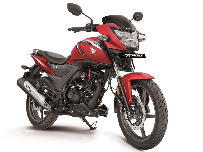 All new Honda SP160_Pearl Spartan Red