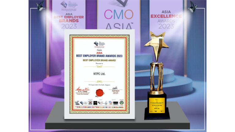 Asia’s Best Employer Brand Awards 2023 (NTPC)