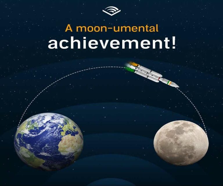 Celebrate Chandrayaan-3’s Landing On The Moon With These OuterSpace & Sci-Fi Audible Titles 