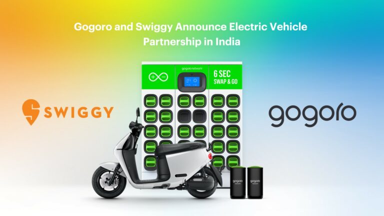 Gogoro and Swiggy announce EV partnership in India