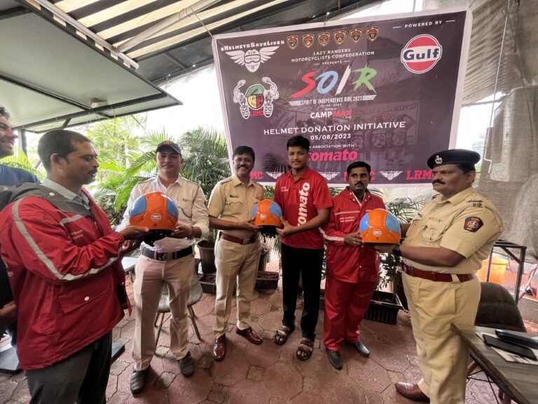 Gulf Oil Lubricants India Ltd. partners with Lazy Rangers Motorcyclists Confederation to promote road safety awareness among delivery partners