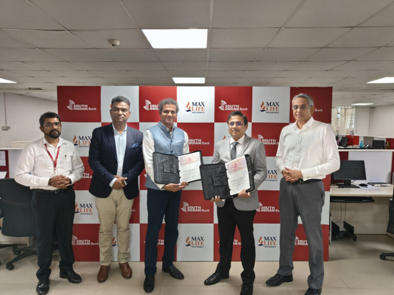 Max Life - South Indian Bank Partnership Announcement