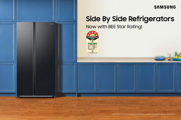 Samsung Becomes the First Brand to Get 5-Star Rating for Side-by-Side Refrigerator