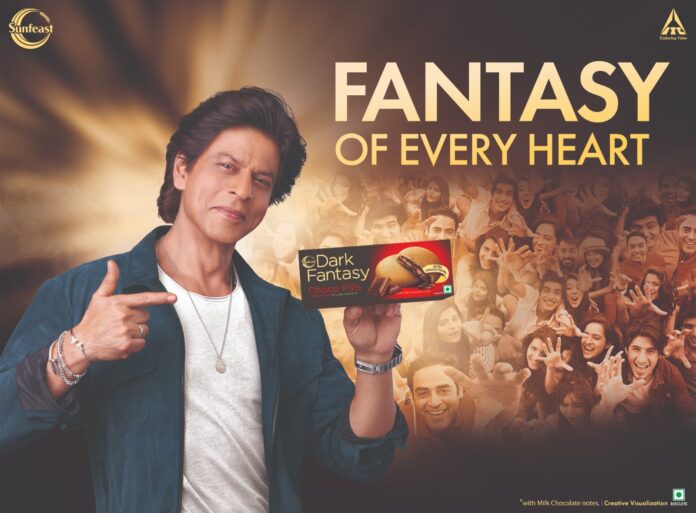Sunfeast Dark Fantasy Announces SRK as its new brand ambassador