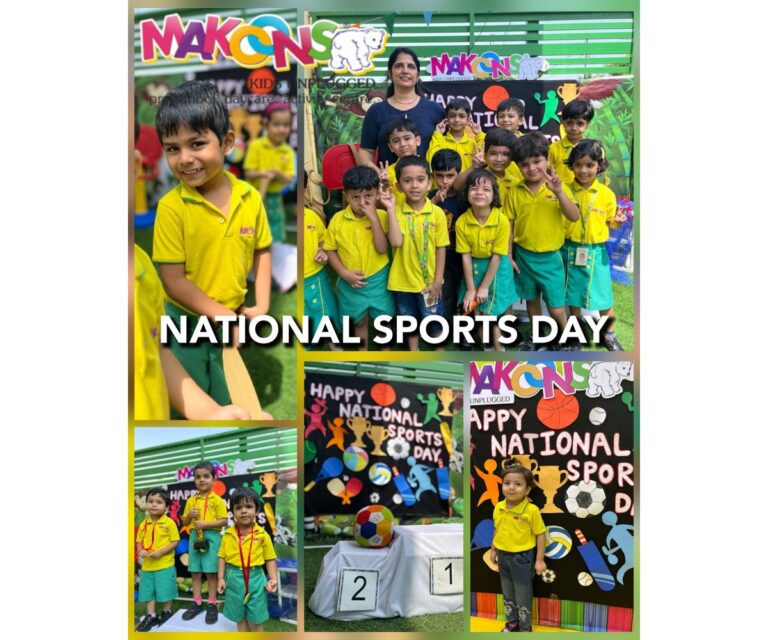 Makoons Play School Celebrates National Sports Day