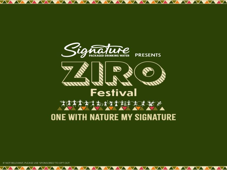 “Live Good, Do Good” with Signature Packaged Drinking Water and Ziro Festival