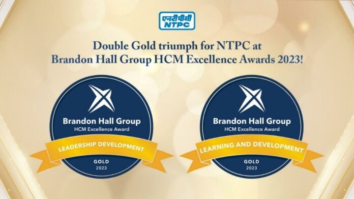 NTPC Wins 2 Gold Awards in Brandon Hall Group HCM Awards
