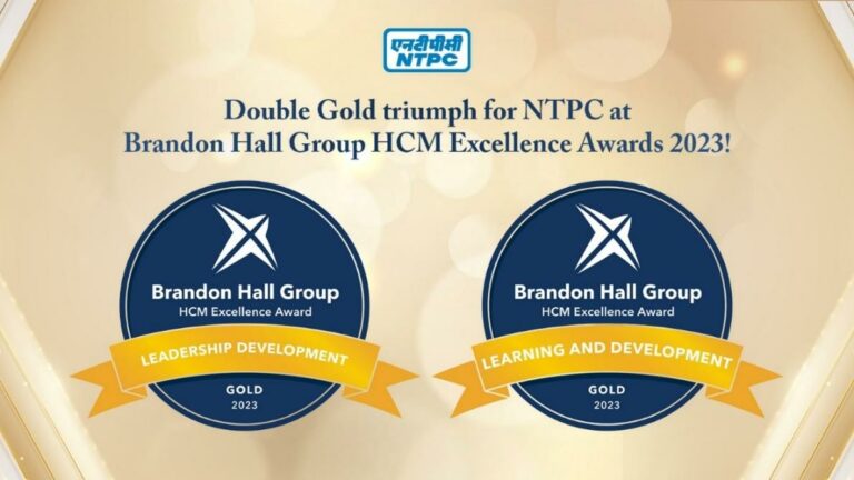 NTPC Wins 2 Gold Awards in Brandon Hall Group HCM Awards