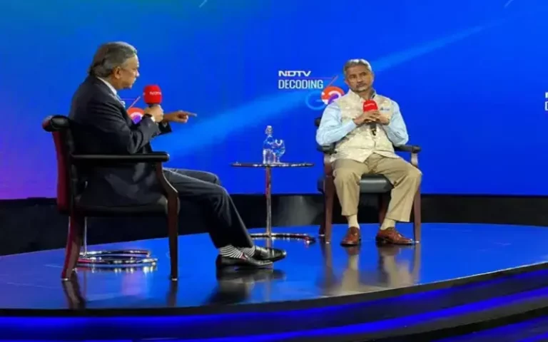 Dr S Jaishankar’s most significant interview to NDTV’s Editor-in-chief Sanjay Pugalia