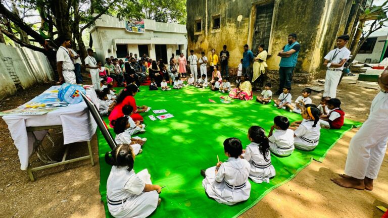 Hyderabad-based NGO working towards bringing equity in early childhood education at a Government Aided School