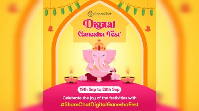 ShareChat brings back timeless traditions with ShareChat Digital Ganesha Fest