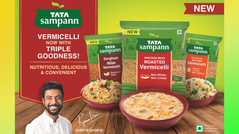 Tata Sampann expands its staple food portfolio with the launch of vermicelli in South India