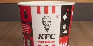 Sign Language Bucket_KFC