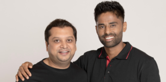 Archit Agarwal Co- founder Crossbeats with Surya Kumar Yadav