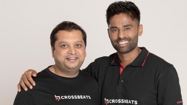 Archit Agarwal Co- founder Crossbeats with Surya Kumar Yadav