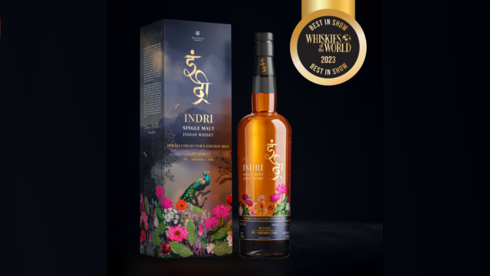 Indri Becomes ‘The Best Whisky In The World’