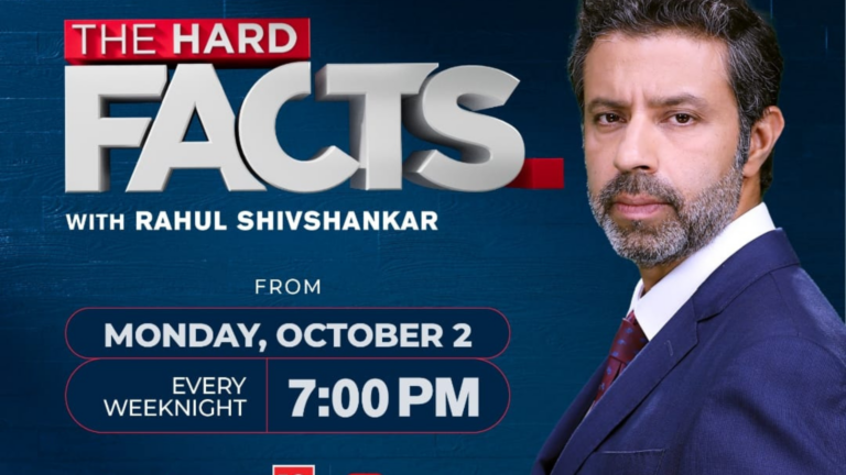 Rahul Shivshankar to host CNN-News18’s upcoming show ‘The Hard Facts’