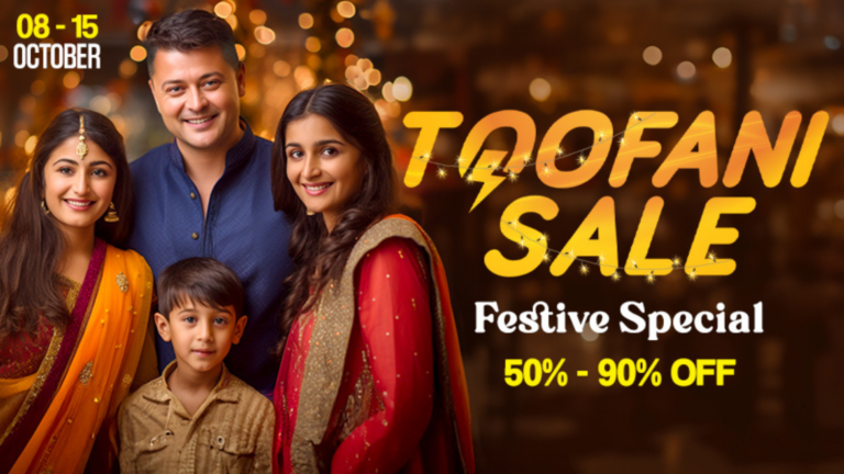 Snapdeal’s Toofani Sale Festive Dhamaka will run from October 8-15, ‘23