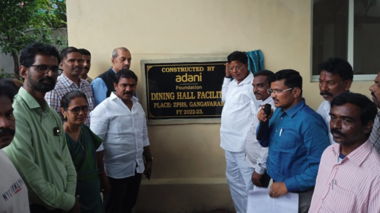 Adani Gangavaram Port & Adani Foundation sets up Dining facilities at local schools