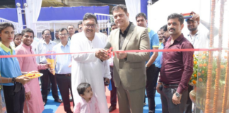 Hyder Khan Inaugrates Godawari Electric Motors Showroom in Bilaspur