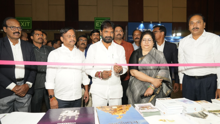 Inaguration of stall of TTF hyderabad 2023 by Chief Guest - V. Srinivas Goud, Hon’ble Minister for Prohibition & Excise, Sports & Youth Services, Tourism & Culture and Archaeology, Govt. of Telangana_ and