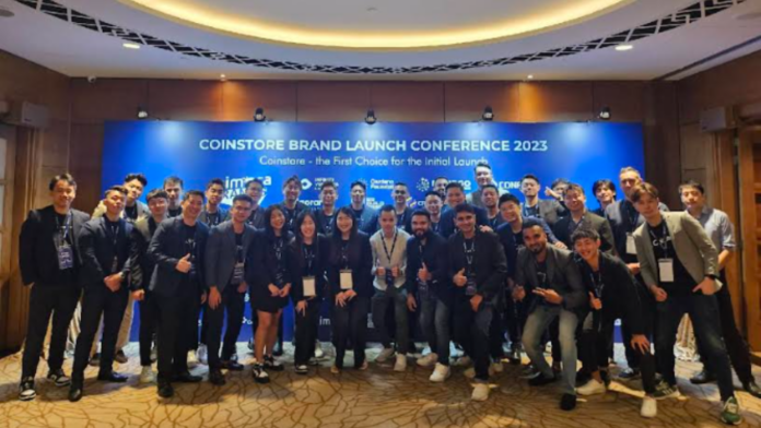 Coinstore brand launch conference_September 12, 2023_Fullerton Hotel Singapore