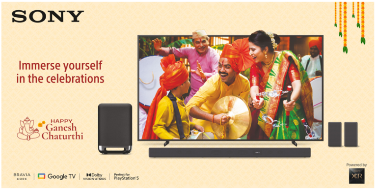 Sony India announces exciting festive offers for Ganesh Chaturthi