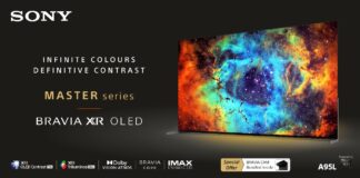 Sony launches BRAVIA XR MASTER Series A95L OLED with infinite colours and definitive contrast