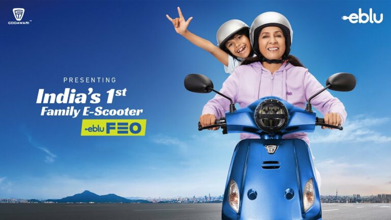 Godawari Electric Motors releases first TVC for Eblu Feo with renowned Bollywood actress Neena Gupta