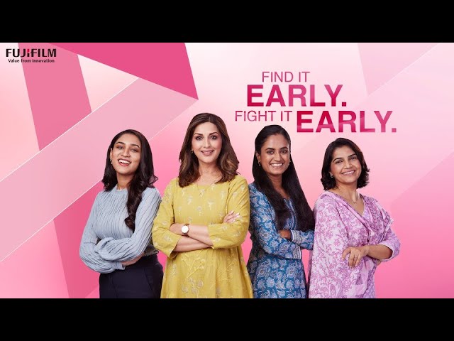 ‘Let’s find it early. Fight it early’, Sonali Bendre Voices the Importance of Early Detection of Breast Cancer in FUJIFILM India’s new Ad Campaign