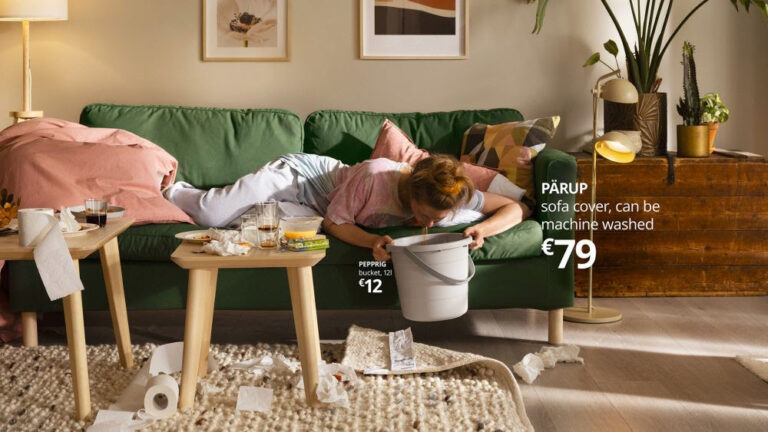 'Life is not an IKEA catalogue' - An image from the latest IKEA campaign in Norway