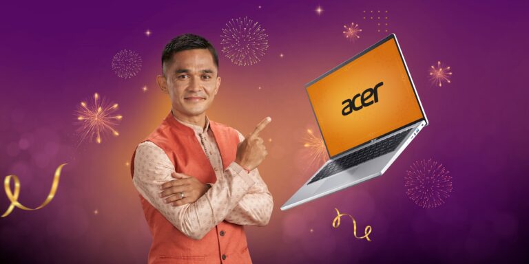 Acer India Signs Sunil Chhetri as Brand Ambassador for The Festive Season