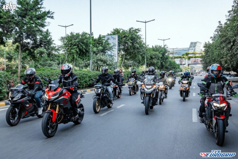 TVS Eurogrip Brunch and Biking joins hands with xBhp to promote community riding
