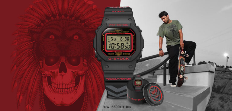 G-SHOCK unveils a spectacular collaboration with TEAM G-SHOCK skater Kelvin Hoefler and US skateboard brand Powell Peralta