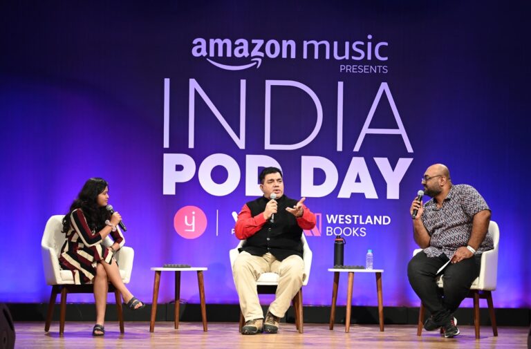 Javed Akhtar, Cyrus Broacha, Uorfi Javed and Hussain Zaidi take center stage at podcast industry's landmark event India pod day