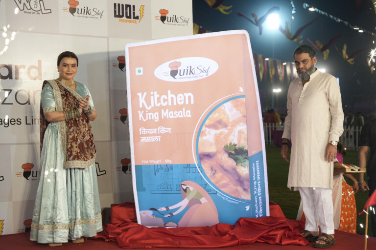 Ms. Sheetal Bhalerao and Mr. Yatin Gupte Unveil QuikShef Spice Range - A Culinary Delight