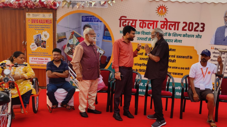 Dyslexia Day and Mental Health Week are celebrated at Divya Kala Mela, Secunderabad