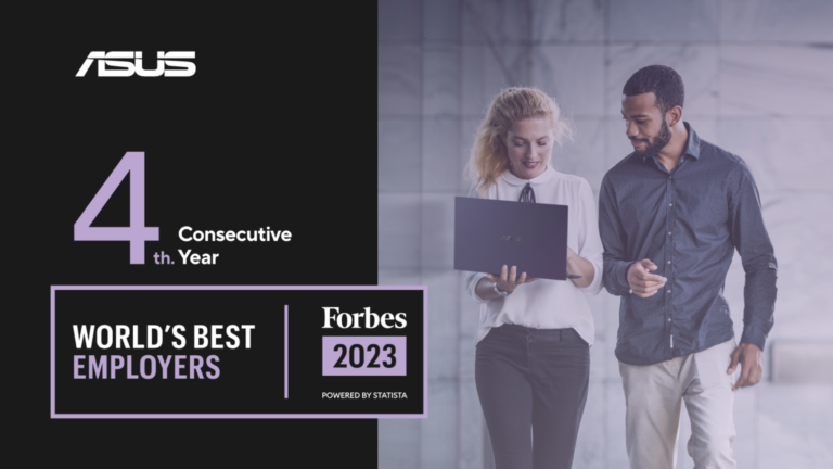 ASUS Achieves Forbes' World's Best Employers List for Fourth Consecutive Year