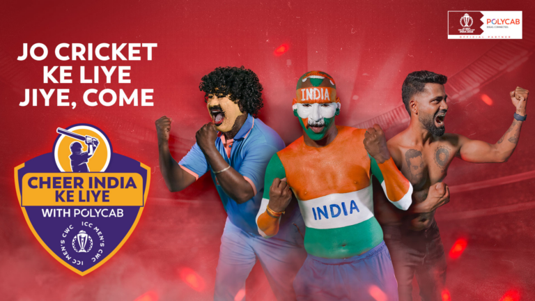 Polycab elevates its ICC Men’s Cricket World Cup 2023 association with the launch of the #CheerIndiaKeLiye Campaign to enliven the cricket frenzy in the country