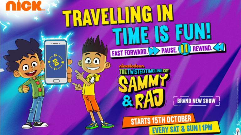 Nickelodeon bolsters programming with the launch of global hit ‘The Twisted Timeline of Sammy & Raj’ in India