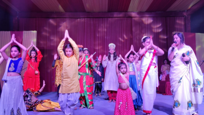 dayan Cultural Club organizes a four-day cultural event on the occasion of Durga Puja