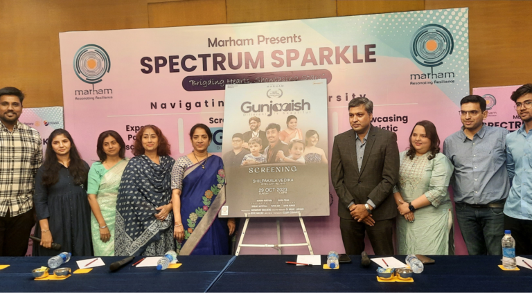 Hyderabad to host a first-of-its-kind autism awareness program ‘Spectrum Sparkle’ organised by Marham- Resonating Resilience